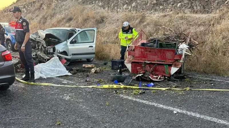 Nevşehir'de Acı Tablo: Traktör ile Otomobilin Çarpışmasında Bir Can Gitti!