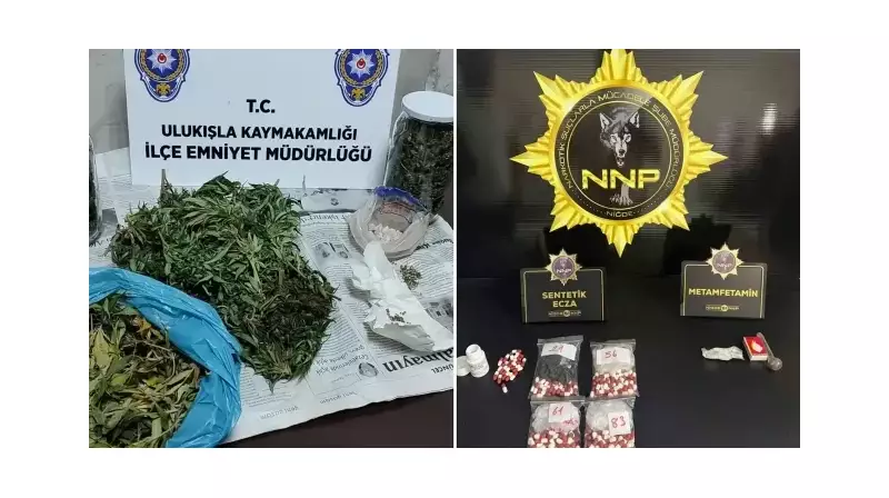 Niğde'de Uyuşturucu Operasyonu: 13 Şüpheli Gözaltında!