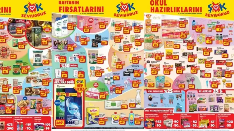Şok'ta Bu Hafta Fırsatlar Devetüyü Gibi! 9 Eylül'e Kadar Geçerli İndirimlerle Alışverişe Doyun