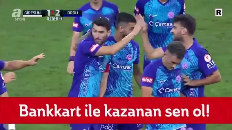 Orduspor, Ziraat Türkiye Kupası'nda Giresunspor'u Devirdi: 2-1'lik Skorla Turun Adı Oldu!