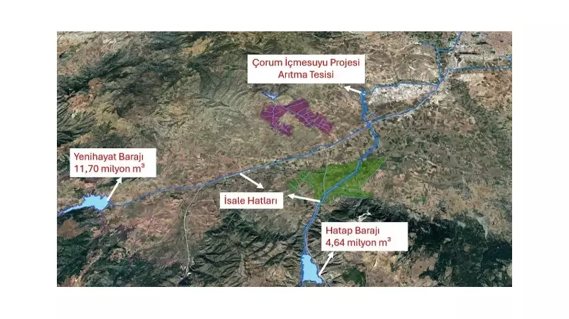 Çorum'un İçme Suyu Sorununa Dev Proje: 8 Mahalleye Ferahlık Geliyor!