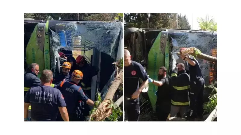 Otobüs Şoförü Direksiyonda Fenalaştı: Sonu Ölümle Biten Acı Kaza!