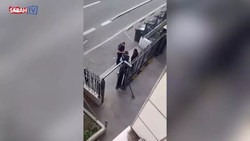 Paris'te Polis Skandalı: Genç Göstericinin Yüzüne Tükürüldü!