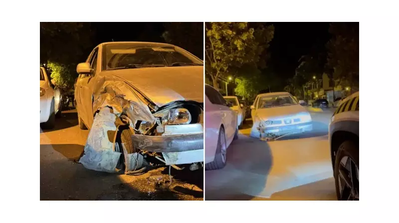 Park Halindeki Araçlara Çarpıp Sırra Kadem Bastı! İstanbul'da Akıl Almaz Hit and Run