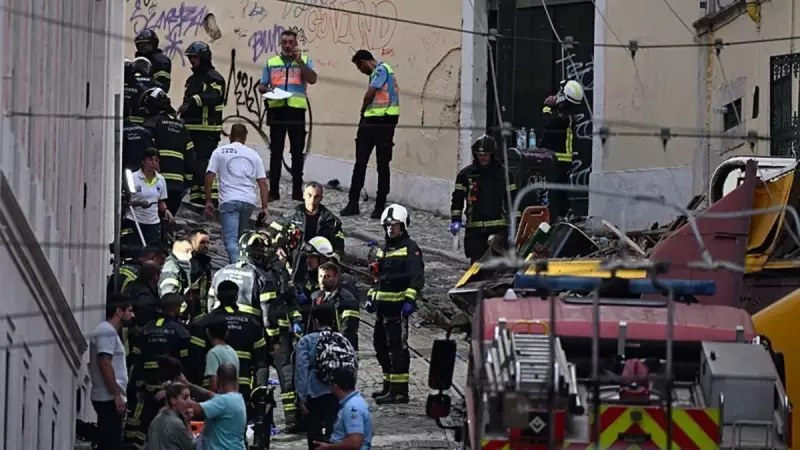 Portekiz'de Feci Füniküler Kazası: 15 Can Yitti, 18 Yaralı!