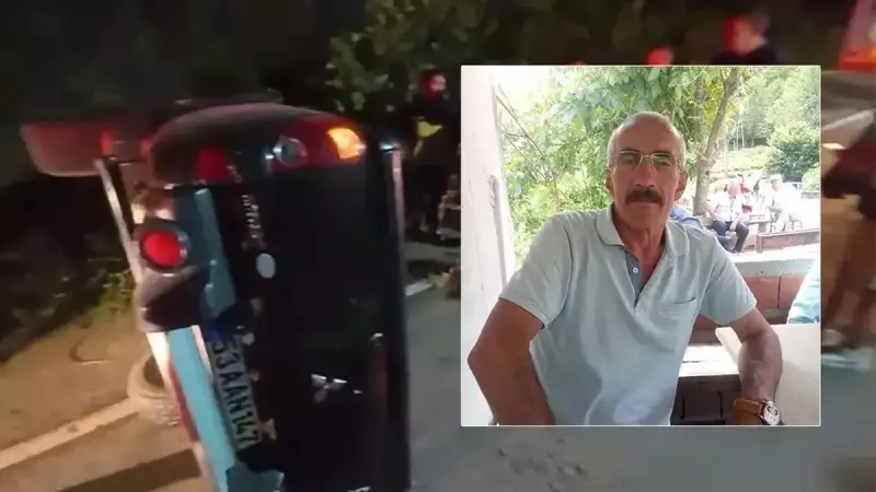 Rize'de Feci Kaza: Kamyonet Devrildi, Sürücü Hayatını Kaybetti!