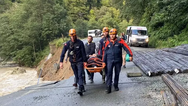 Rize'de Hava Koşullarına Karşı Mücadele: Çalışmalar Hız Kesmiyor!