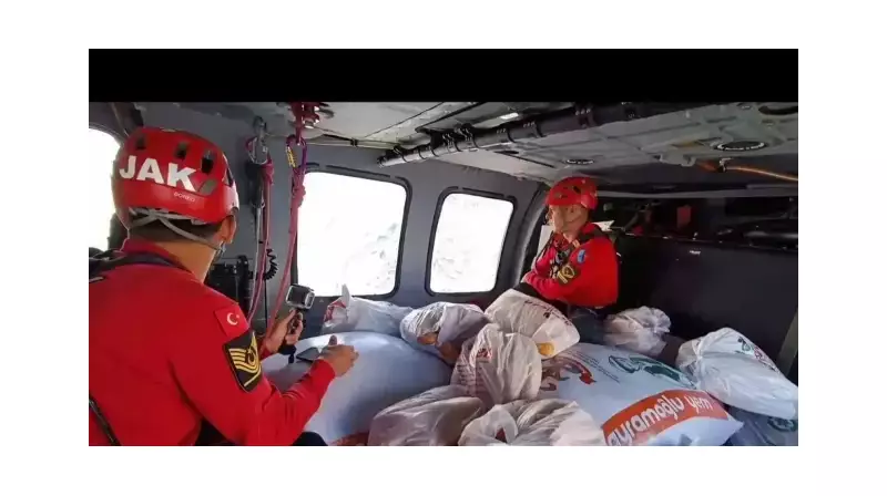 Rize'deki Fırtına: Mahsur Kalanlar İçin Helikopter Seferberliği Başladı!