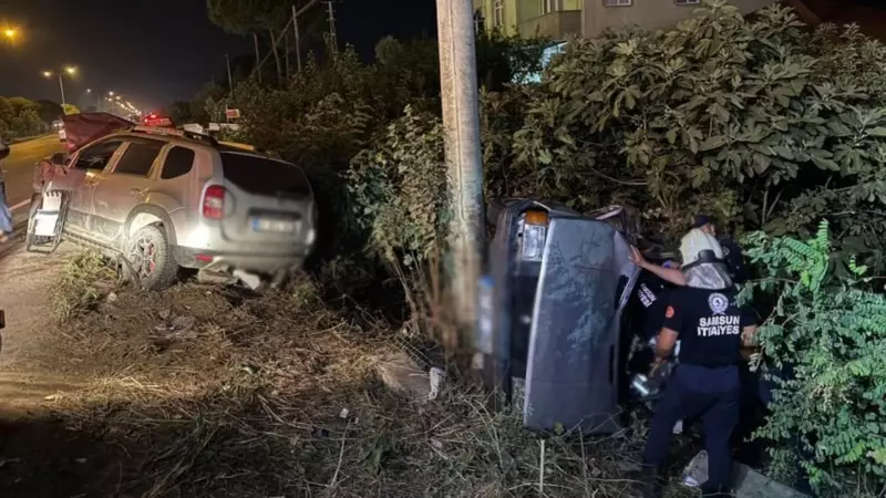Samsun'da Feci Kaza: 19 Yaşındaki Genç Hayatını Kaybetti