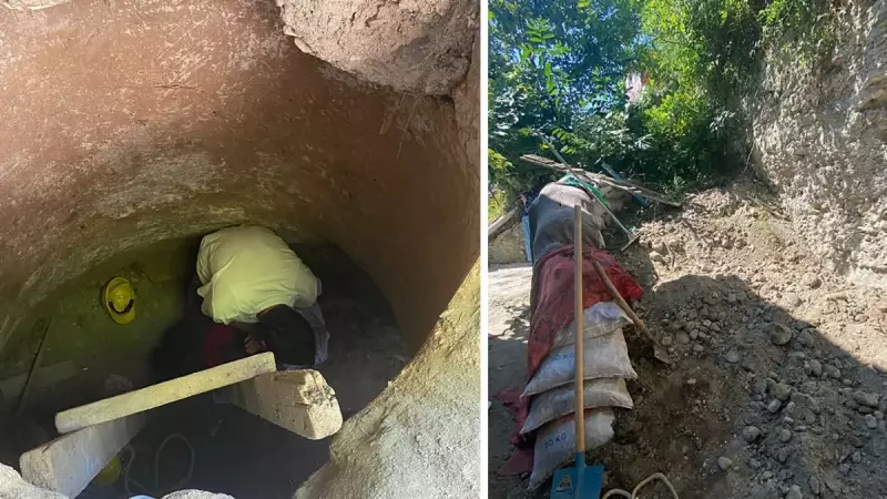 Samsun'da İnanılmaz Olay: Rüyalarına Giren Tüneli Kazdılar, Anne ve Oğlu Suçüstü Yakalandı!