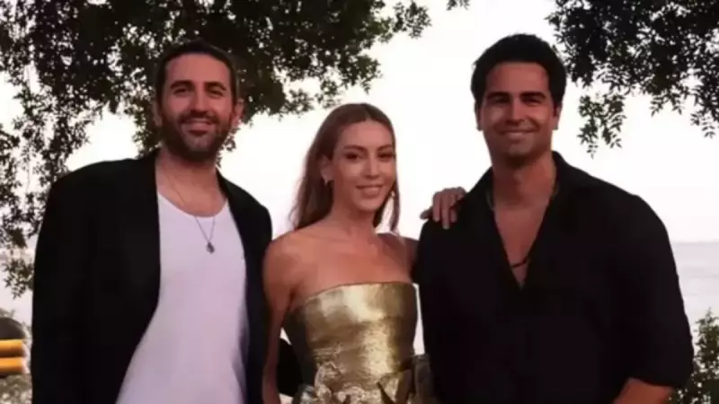 Sinem Kobal'dan Gelinleriyle Muhteşem Poz! Görümcelik Rolüne de Çok Yakıştı