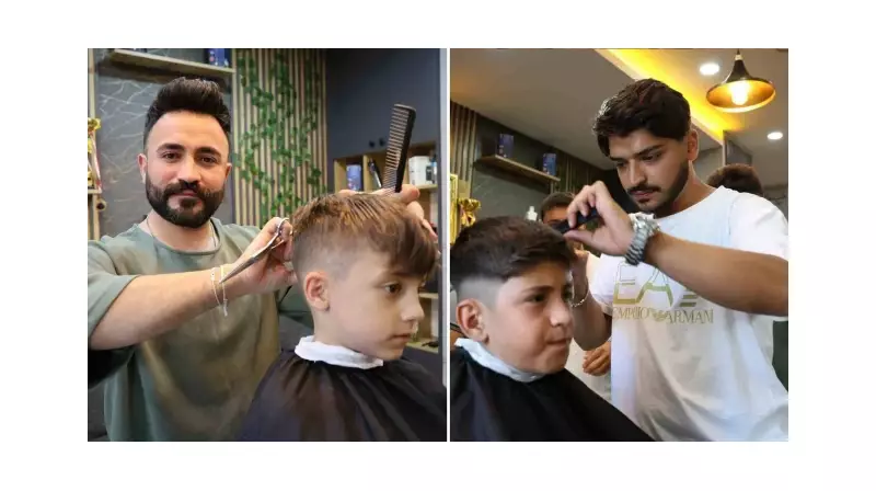 Sivas'ta Yürekleri Isıtan Kuaför Hareketi: 400 Öğrenciye Bedava Tıraş!