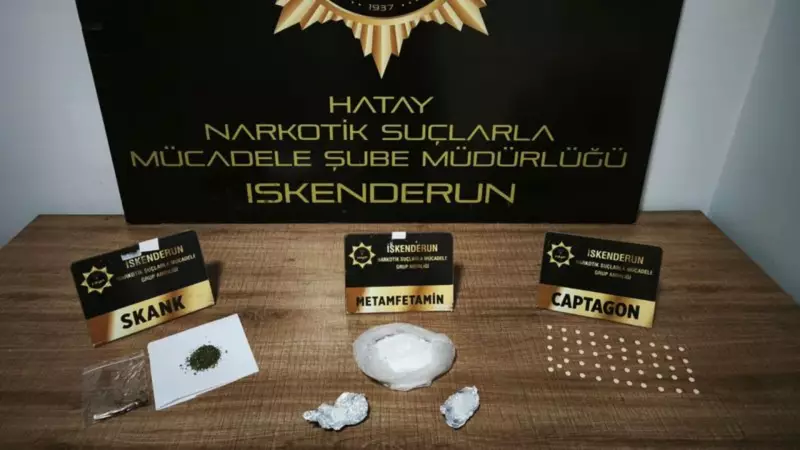 İskenderun'da Büyük Operasyon: Uyuşturucu Çetesine Ağır Darbe! 5 Tutuklama