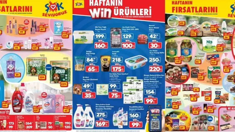 SOK Market'te Bu Hafta Fırsatlar Çığ Gibi! Peynirden Bebek Bezi̇ne 17-23 Eylül İndi̇ri̇mleri̇