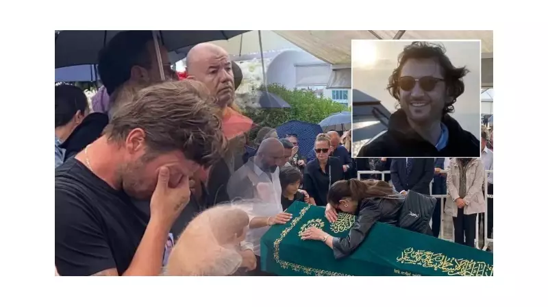 Son Yolculuğa Uğurlanan İş İnsanı Halit Yükay: Kıvanç Tatlıtuğ'un Gözyaşları Sel Oldu