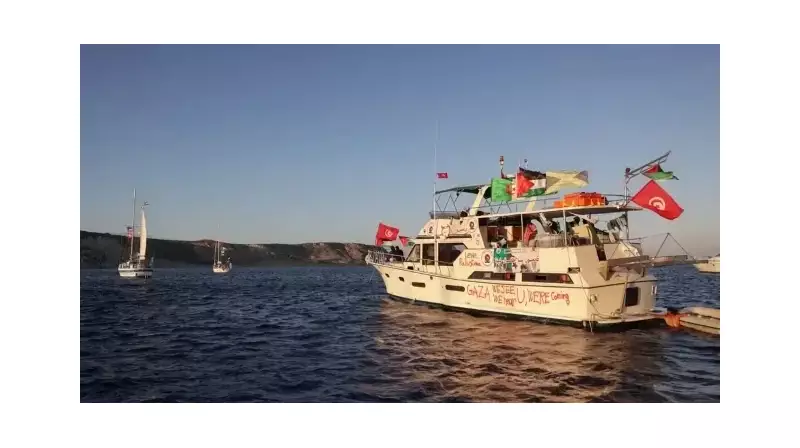 İsrail Gemisi Sumud Filosu'na Yaklaşıyor: Akdeniz'de Gerilim Yükseliyor!