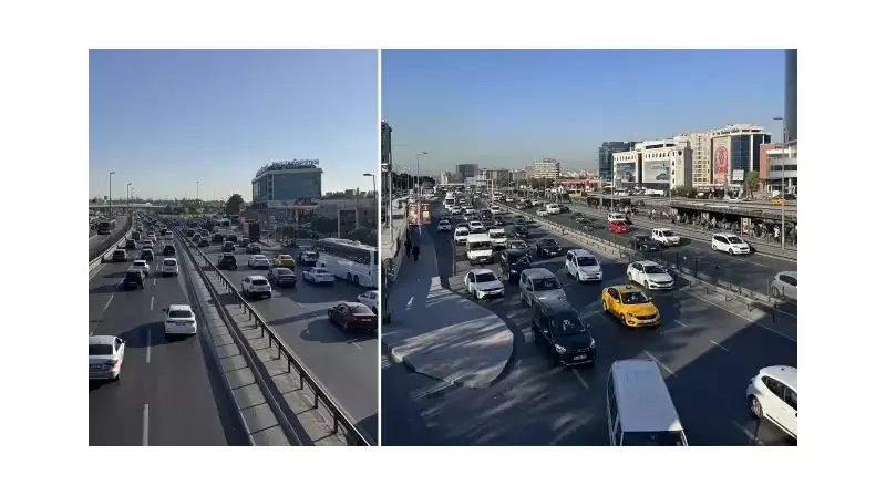 İstanbul Sabahına Trafik Değil, Adeta 'Araç Denizi' Hakim! Hangi Güzergâhlar Felç Oldu?