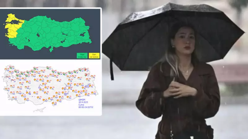 İstanbul'da Hava Durumu Alarmı: Sağanak ve Fırtına Geliyor! 11 İl İçin Sarı Kod Uyarısı