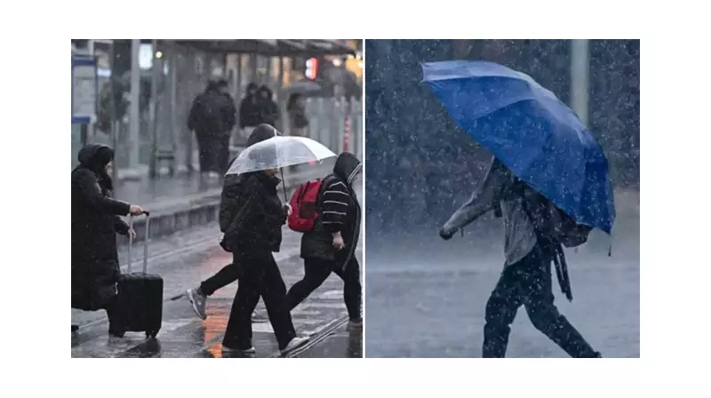 İstanbul'da Sağanak Alarmı! 17 İl İçin Meteoroloji'den Flaş Uyarı Geldi