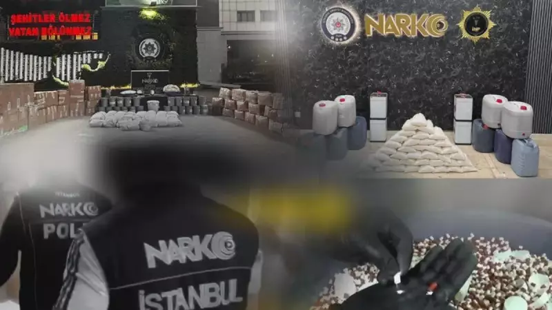 İstanbul'da Tarihi Uyuşturucu Operasyonu: 3.6 Kilo Esrar ve 1.5 Milyon Hap Ele Geçirildi!