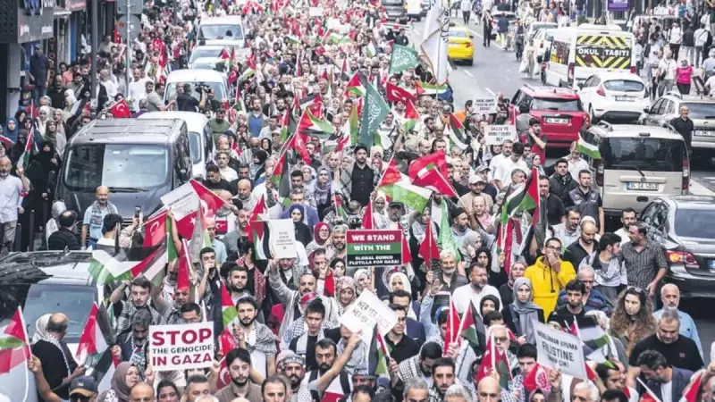 İstanbul'dan Sumud Filosu'na Dev Destek! İşte O Görüntüler