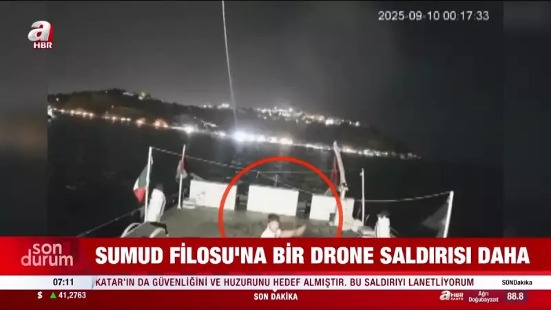 Sumud Filosu'na Drone Saldırısı: Akdeniz'de Gerilim Yükseliyor!
