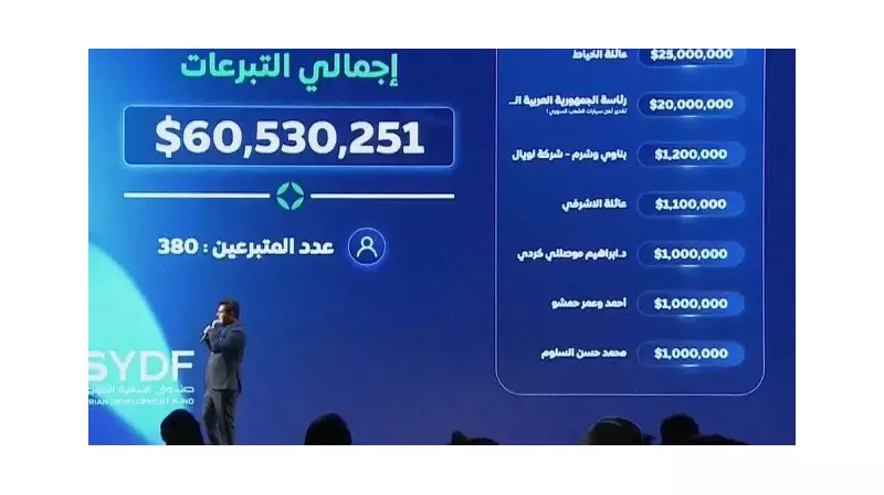 Suriye'nin Yeniden Doğuşu: Şam'da Tarihi Kalkınma Fonu Lansmanı Yapıldı!