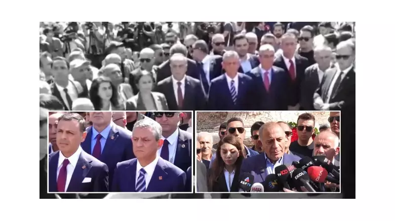 Taksim'deki CHP Töreninde Şok Gelişme: Özgür Özel'i Karşılayacağım Diyen İsim Törene Gelmedi!