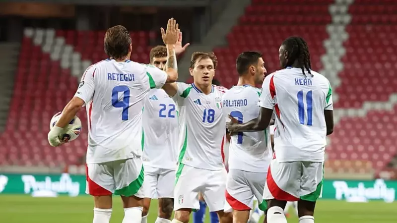 İtalya, 9 Golün Sahibi Oldu! Avrupa Futbolunda Bir Fırtına Estirdi