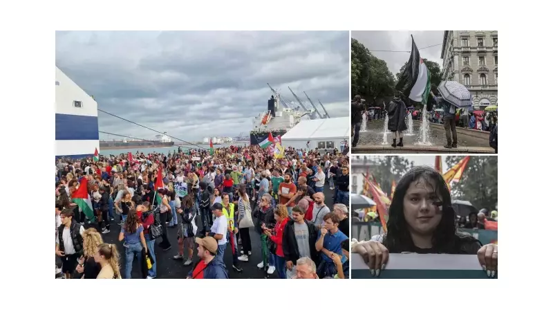 İtalya'da Gazze İçin Tarihi Grev: Limanlar Kilitlendi, Ulaşım Felç Oldu!