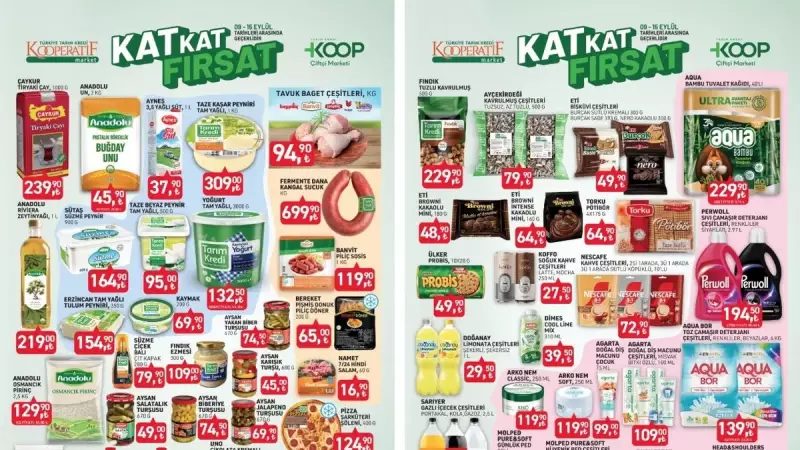 Tarım Kredi'den Dev İndirim! Çay, Un, Zeytinyağı ve Peynir Fiyatları Düşüyor