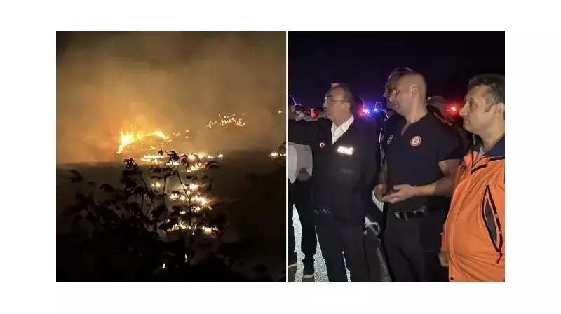 Tekirdağ'da Anız Yangını Felakete Dönüşmeden Kontrol Altına Alındı!