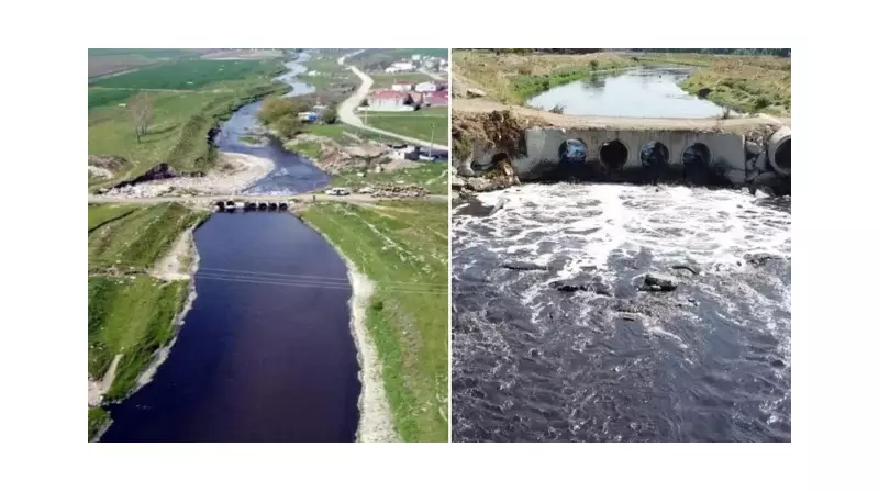 Tekirdağ'da Çevre Skandalı: Çorlu Çayı'na Arıtılmadan Atık Su Deşarjı!