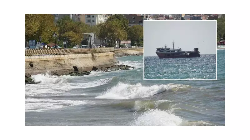 Tekirdağ'da Fırtına Dehşeti: Deniz Ulaşımı Tamamen Felç!