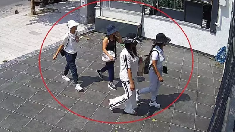 Tekirdağ'da Hırsız Üçlüsü! Dikkat Çekmemek İçin Başörtüsü ve Şal Taktılar