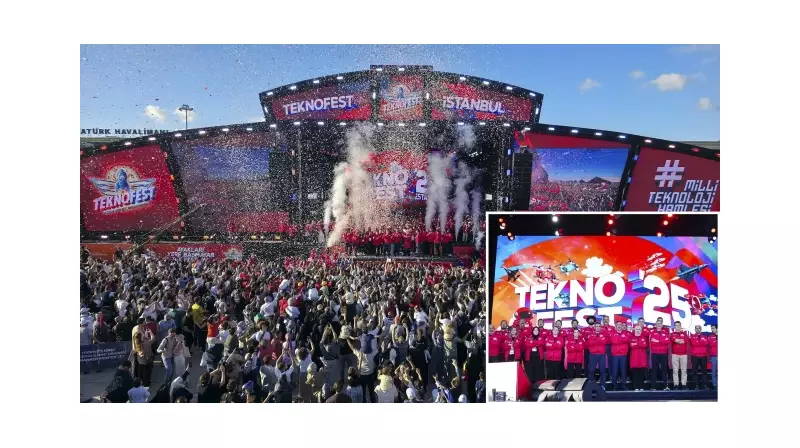 Teknofest İstanbul'a Rekor Ziyaret: 1 Milyon 32 Bin Kişi Havacılık ve Teknoloji Festivaline Akın Etti!