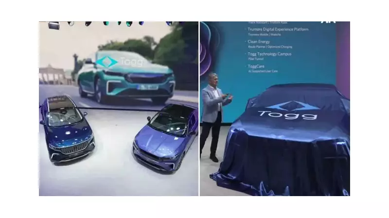 TOGG T10F, Almanya'da 'Mardin Kırmızısı' Rengiyle Nefesleri Kesti! İşte O Görüntüler