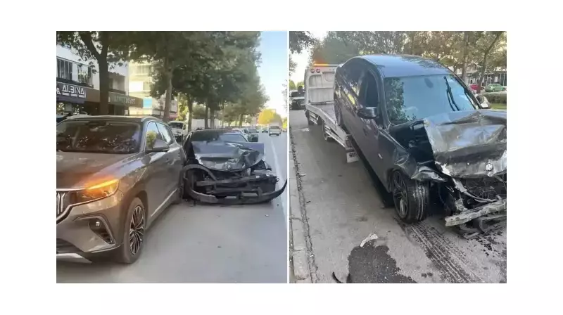 TOGG'a Çarpan BMW Yerle Bir Oldu! Sosyal Medya Bu Kazayı Konuşuyor