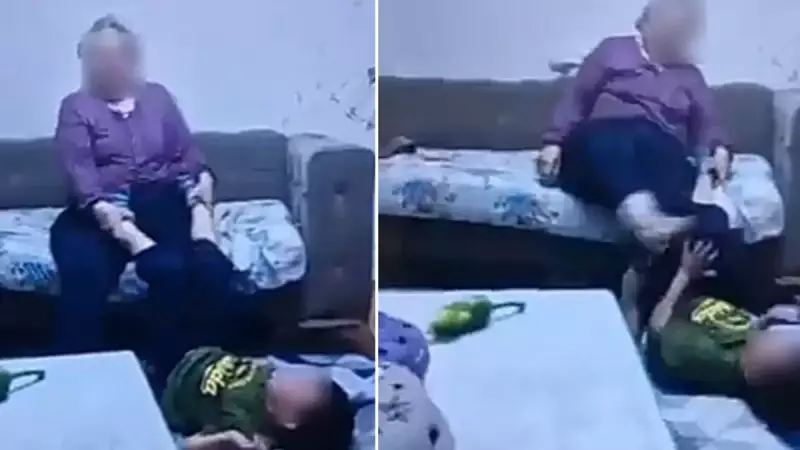 Torununa İşkence Eden Büyükanne: Görüntüler Kan Dondurdu!