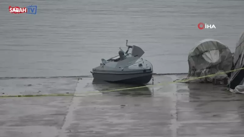 Trabzon'da Balıkçıların Ağına Takılan Gizemli Deniz Aracı! Valilik'ten Şok Açıklama