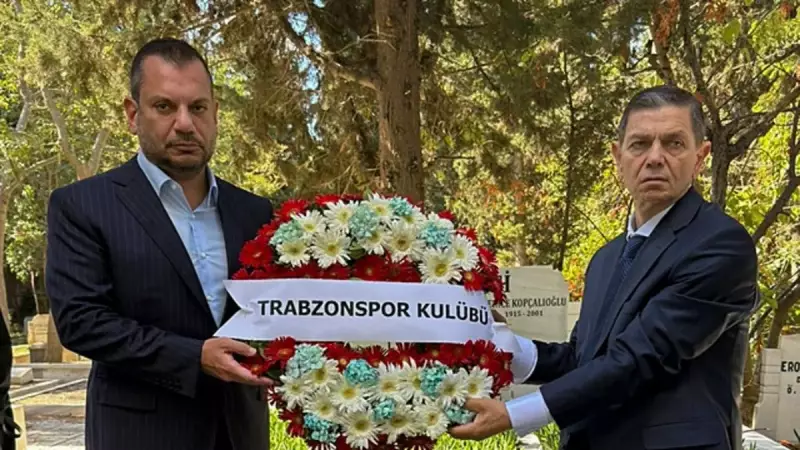 Trabzonspor'un Efsane Başkanı Mustafa Sami Ekinci, Vefatının 2. Yılında Dualarla Anıldı