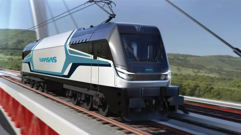 Türkiye'nin Demiryolu Devi TÜRASAŞ, Yerli ve Milli 6 Akslı Elektrikli Lokomotif Üretecek!