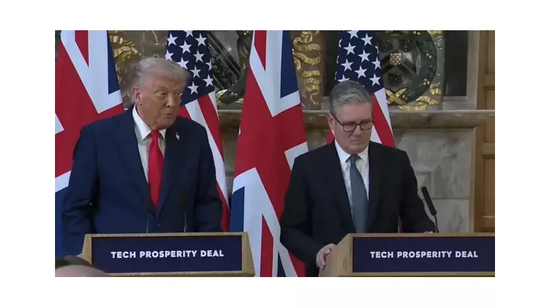 Trump ve Starmer'den Tarihi Ortaklık: Ortadoğu'daki İnsani Kriz İçin El Sıkıştılar!