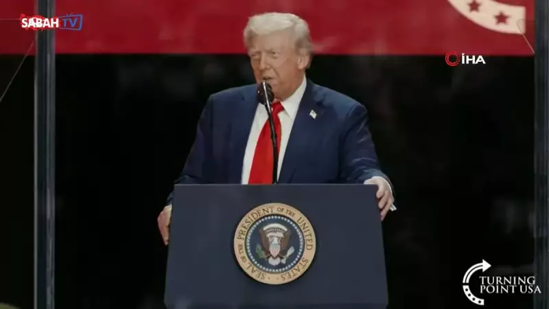 Trump'tan Şaşırtan Hareket: Charlie Kirk Anma Töreninde Tarihi Konuşma!