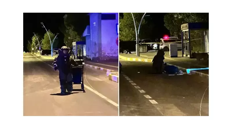 Tunceli'de Otobüs Durağında Patlama: Şüpheli Çanta Füzeyle Havaya Uçuruldu