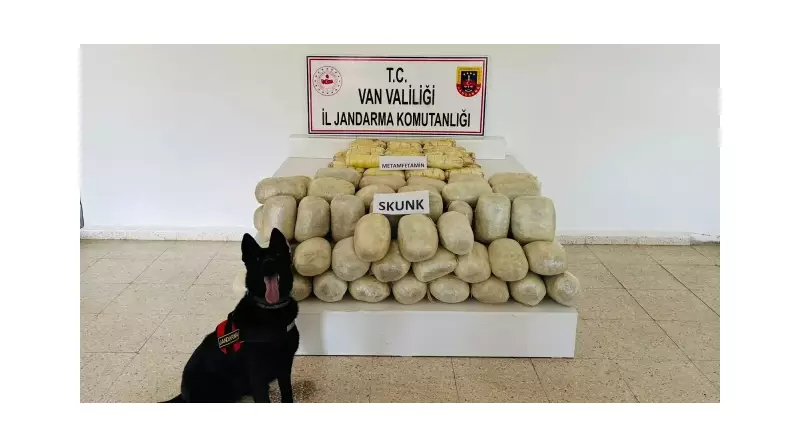 Van'da Tarihi Uyuşturucu Operasyonu: 106 Kilo 714 Gram Esrar Ele Geçirildi!