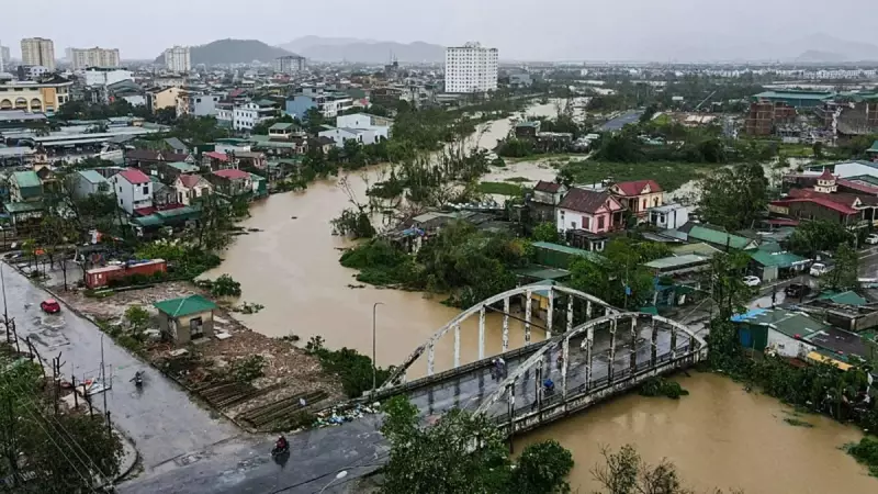 Vietnam'ı Bualoi Tayfunu Vurdu: 12 Can Yitirdik, Onlarca Ev Yıkıldı