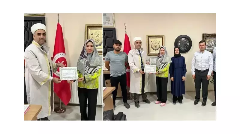 Vietnam'dan Hakkari'ye Uzanan İnanç Yolculuğu: Genç Kadın Müslüman Oldu!