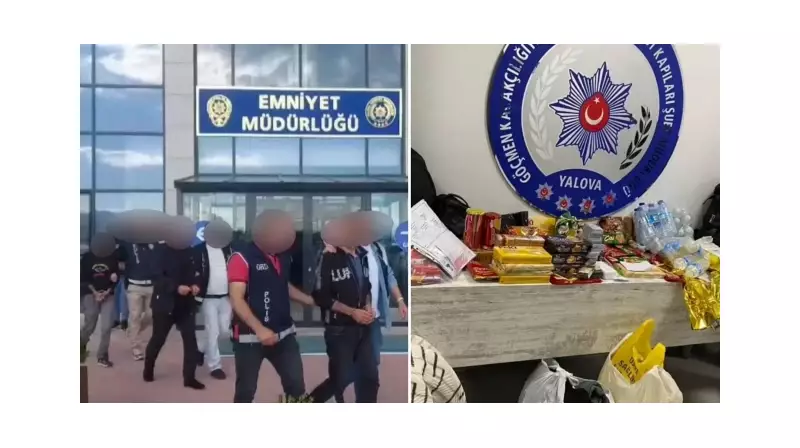 Yalova'da Kaçak Göçmen Operasyonu: 4 Kişi Tutuklandı!
