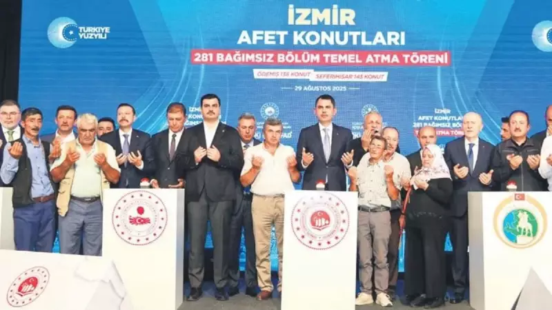 Yeni Bir Başlangıç: Depremzedeler İçin 10 Bin Afet Konutunun Temeli Atıldı!